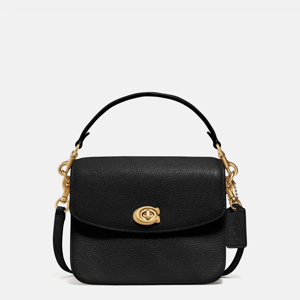 Excellent pre-loved condition black Coach Cassie 19.